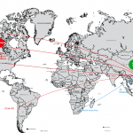 Crabs and lobsters global map