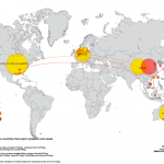 Potatoes global map