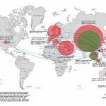 Tomatoes-egg plants global map