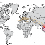 Dragon fruit-Pinapple global map